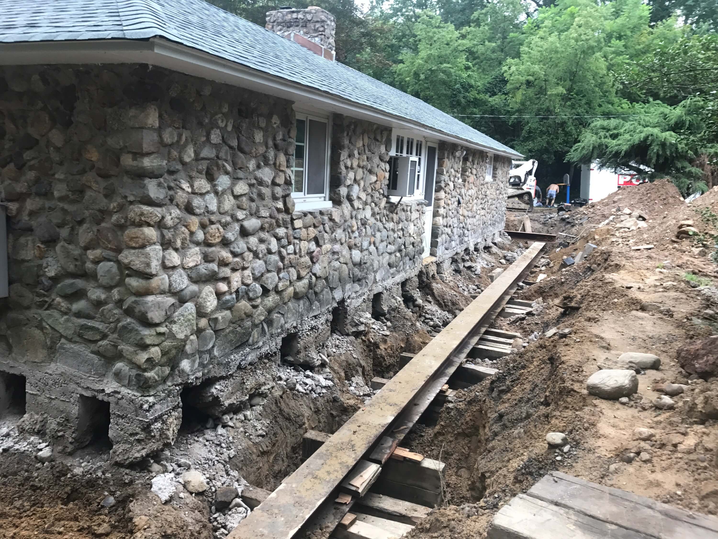 Brick foundation Connecticut